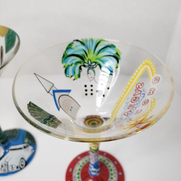 Set - Lolita Las Vegas and Lolita Millionaire Martini Glasses - Picture 9 of 11